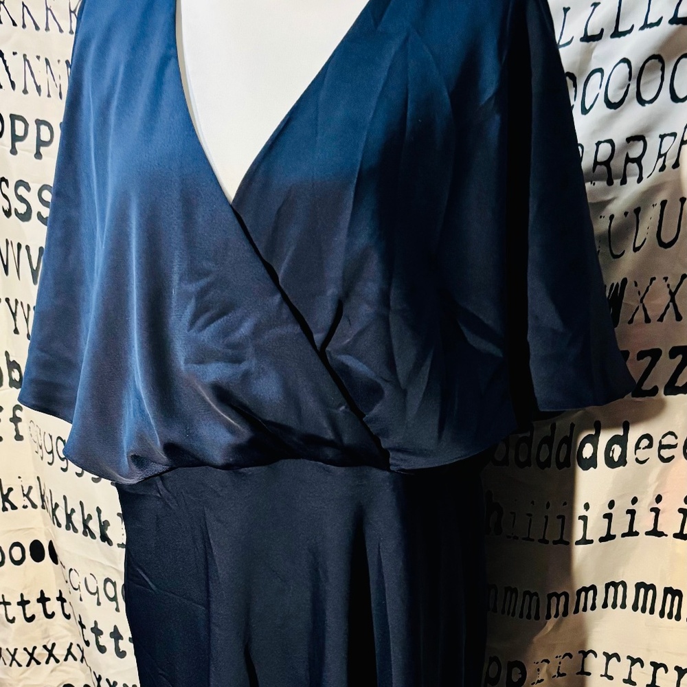 Navy Blue Elegant Dress